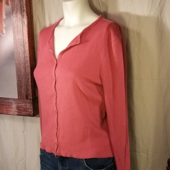 Ralph Lauren Ribbed Sweater Cardigan - Picture 8 of 8